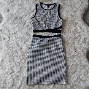 Forever 21 Checkered Skirt Set
